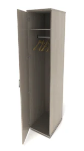 Шкаф для одежды узкий 374х520х2046 Монолит (ШМ52) — арт. MONOLIT-P-855DD64C0420