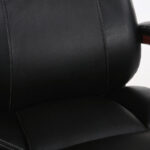 Кресло офисное BRABIX PREMIUM "Magnum EX-701", дерево, рециклированная кожа, черное, 531827 — арт. SAMSON-531827