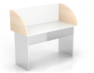 Боковины экранов с радиусом 600х420х16 (2шт) Канц (ЭК14) — арт. MONOLIT-P-F0FA40ABBB43