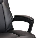 Кресло BRABIX "Forex EX-529", экокожа, разборное пятилучие, черное, 532980 — арт. SAMSON-532980