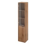 Колонка закрытая со стеклом 371х338х1845 (КЦ15+КЦ17+КЦ40+ДБ48) Канцлер (КЦ33) — арт. MONOLIT-P-5FF979DEF2D2