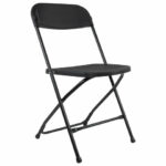Стул складной BRABIX "Golf CF-002", черный каркас, пластик черный, 531563 — арт. SAMSON-531563