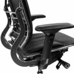 Кресло МЕТТА "Move" B2-10D, 2D-спинка, 3D-подголовник, 4D-подлокотники, экокожа, черное — арт. SAMSON-533002