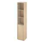 Колонка закрытая со стеклом 371х338х1845 (КЦ15+КЦ17+КЦ40+ДБ48) Канцлер (КЦ33) — арт. MONOLIT-P-5FF979DEF2D2