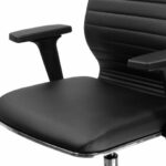 Кресло МЕТТА "ErgoLife" 10 B1-117D, хром, синхромеханизм, 2D-подлокотники, экокожа, черное — арт. SAMSON-532994
