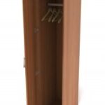 Шкаф для одежды узкий 374х520х2046 Монолит (ШМ52) — арт. MONOLIT-P-855DD64C0420