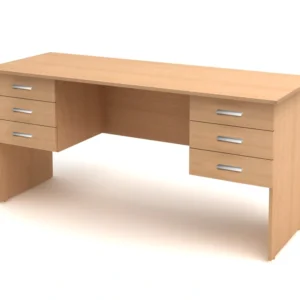 Стол 2-тумбовый 6 ящиков (1600х600х750) Канц (СК28) — арт. MONOLIT-P-712E49426882