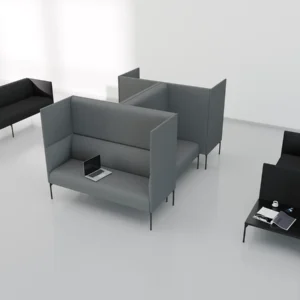 Диван двухместный с высокой спинкой Мона (Mona) 125 × 71 × 135 см — арт. MNA38550001