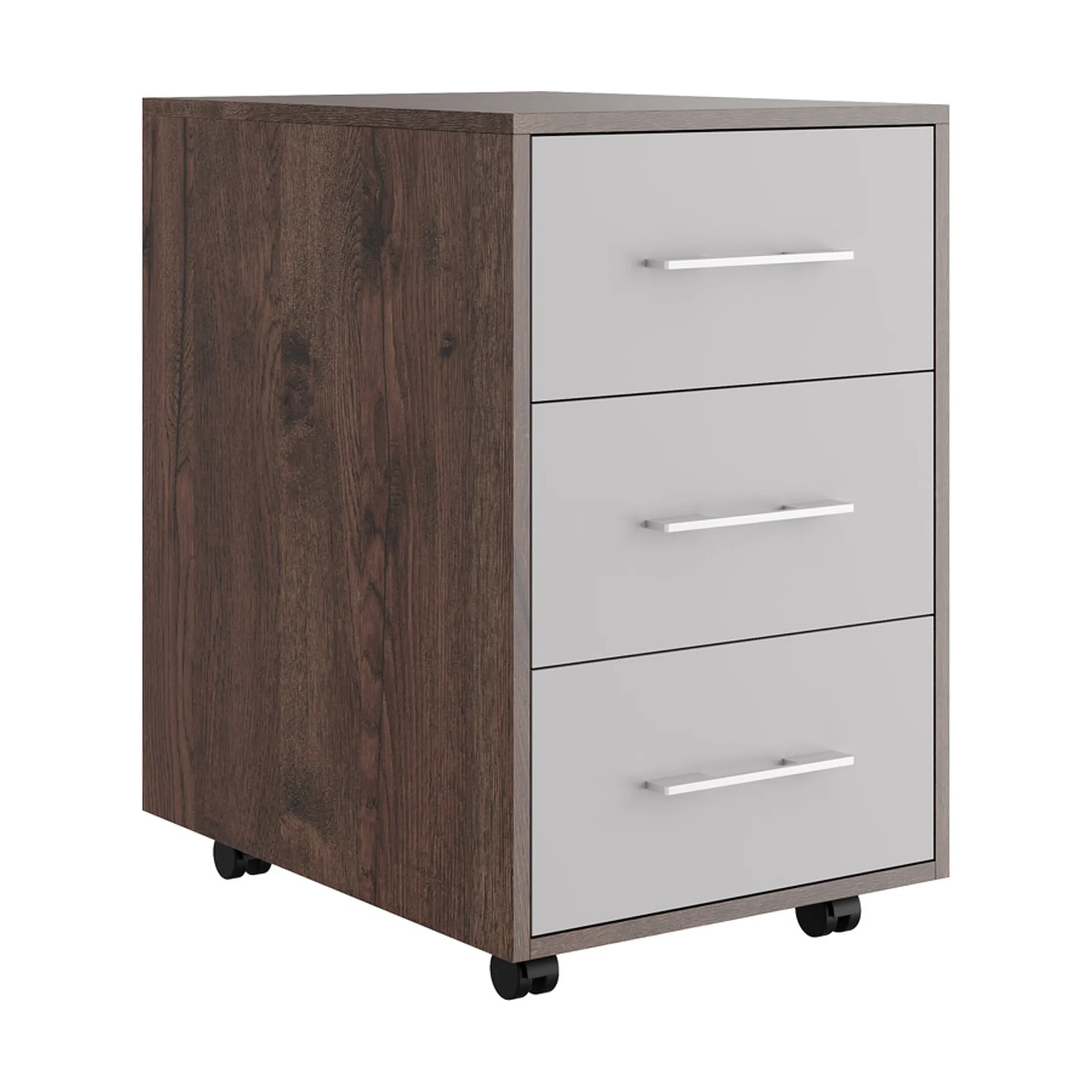 Тумба подкатная с 3 ящиками Пойнт (Point), арт. PNT38830341 Тумба подкатная с 3 ящиками Пойнт (Point) 40 × 50 × 56.4 см — арт. PNT38830341