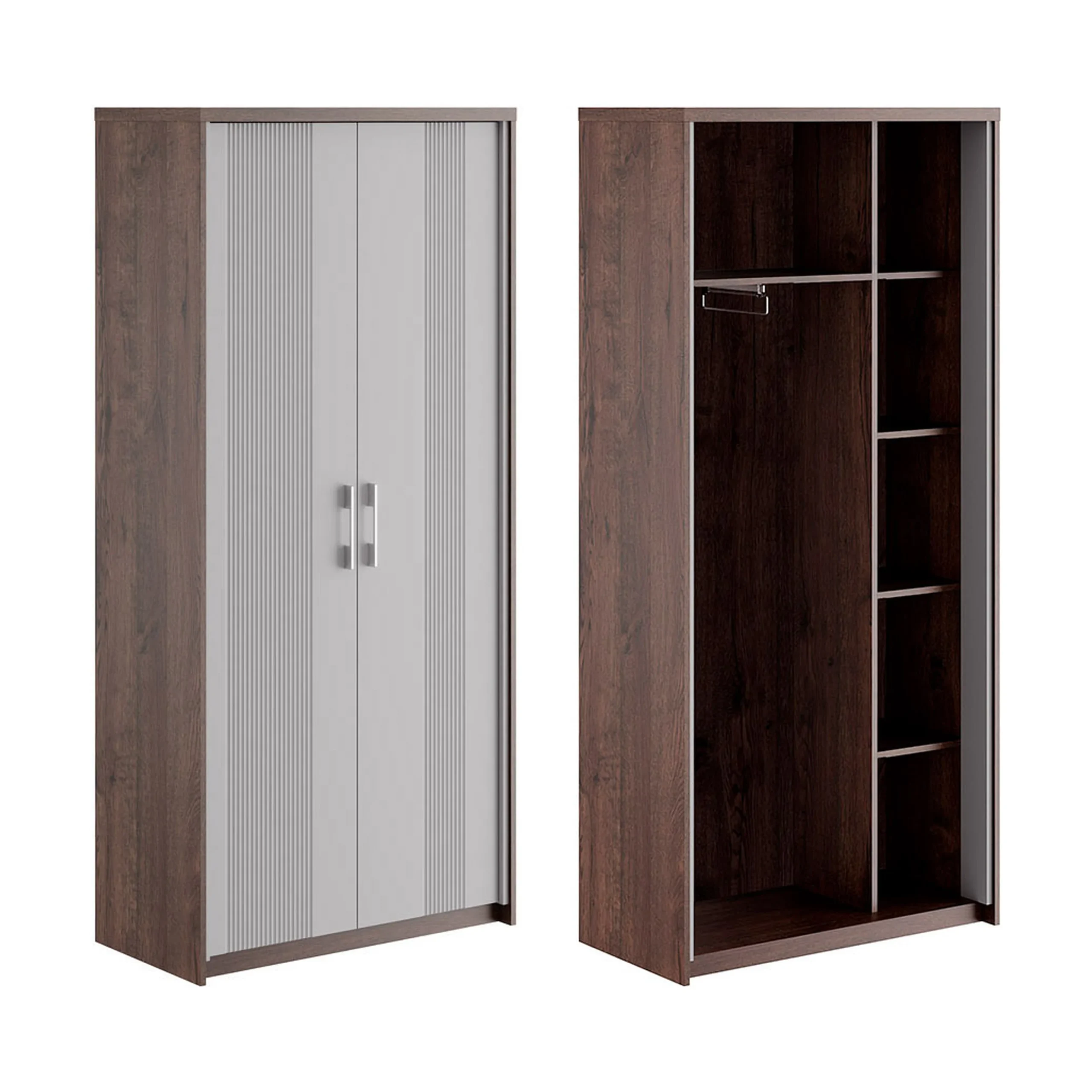 Гардероб Пойнт (Point), арт. PNT38850241 Гардероб Пойнт (Point) 90 × 45 × 195.4 см — арт. PNT38850241