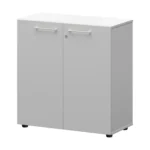 Шкаф низкий закрытый Кортез (СМШ28F(Б)) 79.2 × 38 × 81.1 см