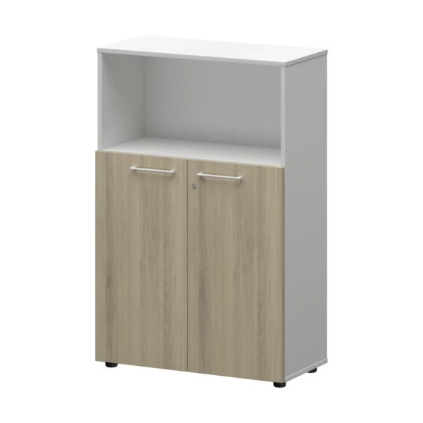 Шкаф средний с нишей Кортез (СМШ38.28F(Б)) 79.2 × 38 × 119 см