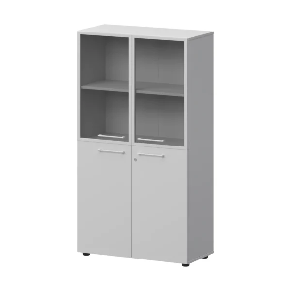 Шкаф высокий комб. Кортез (СМШ48.28F.28RS(Б)) 79.2 × 38 × 159.5 см — арт. SIMFI-33547