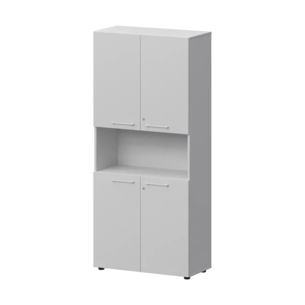 Шкаф высокий полузакрытый Кортез (СМШ58.2.28F(Б)) 79.2 × 38 × 199 см — арт. SIMFI-33581
