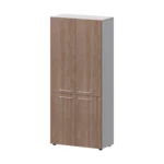 Шкаф высокий закрытый Кортез (СМШ58.28F.38V(Б)) 79.2 × 38 × 199 см