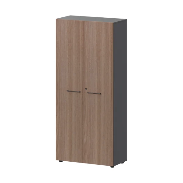 Шкаф высокий закрытый Кортез (СМШ58F(Ч)) 79.2 × 38 × 199 см — арт. SIMFI-33672