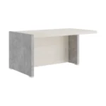 Стол письменный с асимметричными опорами Солид Б (Solid B) 160 × 88 × 75 см — арт. SOB39110323