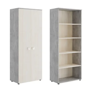 Шкаф для бумаг закрытый Солид Б (Solid B) 78 × 45 × 198 см — арт. SOB39152123