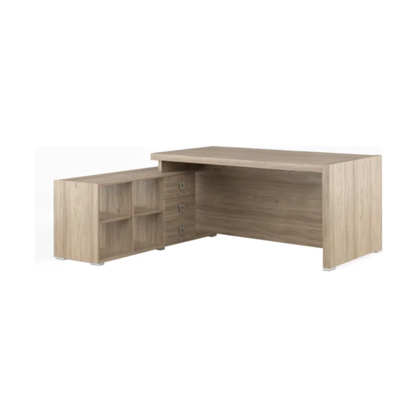 Стол письменный на опорной креденции Солид (Solid) 175 × 174 × 75 см