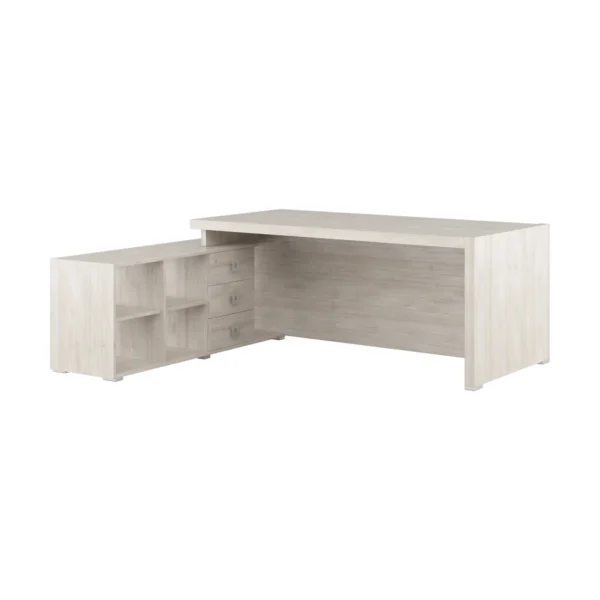 Стол письменный на опорной креденции Солид (Solid) 195 × 174 × 75 см
