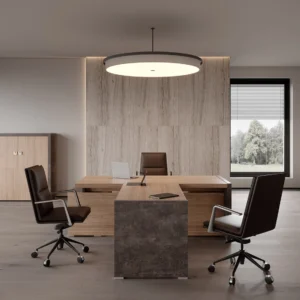 Стол письменный с асимметричными опорами Солид Б (Solid B) 160 × 88 × 75 см — арт. SOB39110354