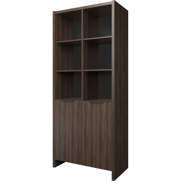 Стеллаж комбинированный «Акцент» 856 × 438 × 1968 мм