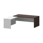 Стол руководителя левый Кортез (KZP-20L) 200 × 200 × 75 см