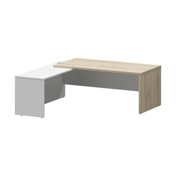 Стол руководителя левый Кортез (KZP-20L) 200 × 200 × 75 см