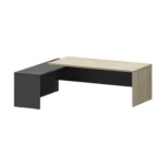 Стол руководителя левый Кортез (KZP-22L) 220 × 200 × 75 см