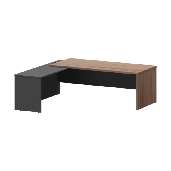 Стол руководителя левый Кортез (KZP-22L) 220 × 200 × 75 см — арт. SIMFI-33412