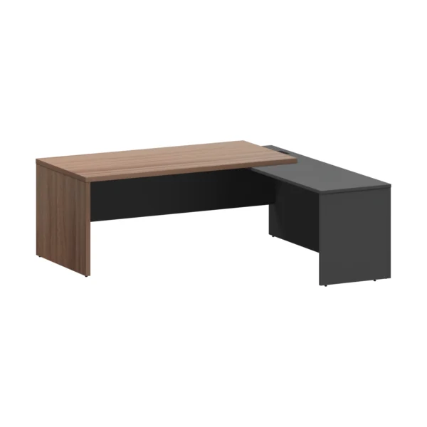 Стол руководителя правый Кортез (KZP-20R) 200 × 200 × 75 см — арт. SIMFI-33405