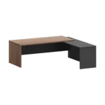 Стол руководителя правый Кортез (KZP-22R) 220 × 200 × 75 см