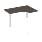 Эргономичный стол правый Тренд металл (Trend Metal) Pointex — арт. TDM32215514