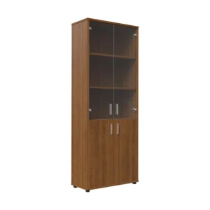 Шкаф для бумаг со стеклом Гранд (Grand) 77.6 × 36 × 199.4 см — арт. TRD28550003