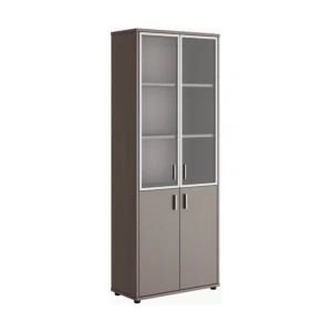 Шкаф для бумаг со стеклом Гранд (Grand) 77.6 × 36 × 199.4 см — арт. TRD28550601