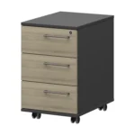 Тумба мобильная/подвесная левая Кортез (KZT-61L) 41.6 × 56.8 × 64.8 см