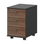 Тумба мобильная/подвесная правая Кортез (KZT-61R) 41.6 × 56.8 × 64.8 см