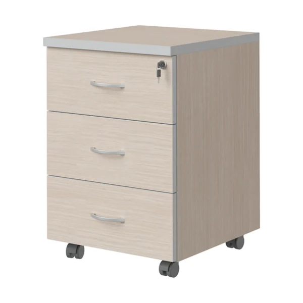 Тумба подкатная с 3 ящиками Свифт (Swift) 43 × 47 × 63 см