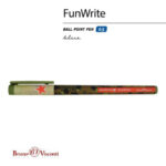 Ручка шариковая BRUNO VISCONTI "FunWrite", СИНЯЯ, "Милитари", узел 0,5 мм, линия письма 0,3 мм, 20-0212/06 — арт. SAMSON-142881