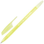 Ручка шариковая BRAUBERG "X-333" PASTEL, СИНЯЯ, корпус тонированованный ассорти, узел 0,7 мм, линия письма 0,35 мм, 142830 — арт. SAMSON-142830