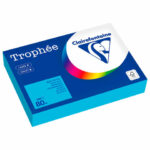 Бумага цветная CLAIREFONTAINE, А4, 80 г/м2, 500 л., интенсив, королевский синий, Франция, 1976PC — арт. SAMSON-116722