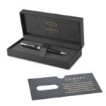 Ручка шариковая PARKER "Sonnet Core Matt Black CT", черный матовый лак, палладий, черная, 1931524 — арт. SAMSON-142355