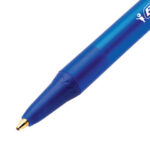 Ручка шариковая автоматическая BIC "Round Stic Clic", СИНЯЯ, узел 1 мм, линия письма 0,32 мм, 926376 — арт. SAMSON-141772