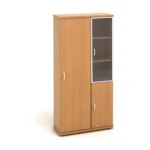 КЭ90 Шкаф высокий (КЭ24+КЭ18+КЭ32+КЭ97+КЭ22) (979*424*2066) — КЭ90.101 — бук101