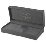 Ручка-роллер PARKER "Sonnet Core Stainless Steel CT", корпус серебристый, палладиевые детали, черная, 1931511 — арт. SAMSON-142366