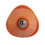 Ручка шариковая BRAUBERG "ORANGE", СИНЯЯ, трехгранная, корпус оранжевый, узел 1 мм, линия письма 0,5 мм, 142402 — арт. SAMSON-142402