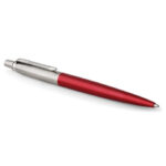 Ручка шариковая PARKER "Jotter Core Kensington Red CT", корпус красный, детали хром, синяя, 1953187 — арт. SAMSON-142379