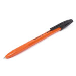 Ручка шариковая BRAUBERG "X-333 Orange", ЧЕРНАЯ, корпус оранжевый, узел 0,7 мм, линия письма 0,35 мм, 142410 — арт. SAMSON-142410