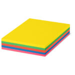 Бумага цветная CLAIREFONTAINE, А4, 80 г/м2, 500 л. (5 цветов x 100 л.), микс интенсив, Франция, 1704SC — арт. SAMSON-116728