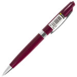 Ручка шариковая автоматическая BRAUBERG "Diplomat", СИНЯЯ, корпус ассорти, узел 0,7 мм, линия письма 0,35 мм, 141007 — арт. SAMSON-141007